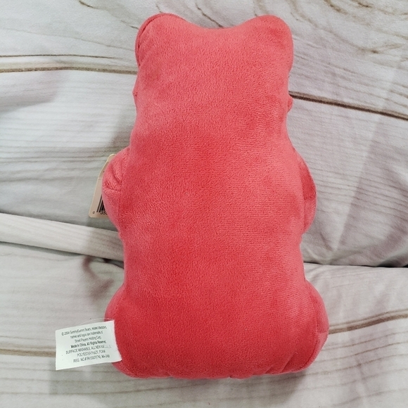 Vintage Gummy Bears Candy Red Bear 8 Inch Plush Candy Promo 2004 With Tag - Picture 6 of 10